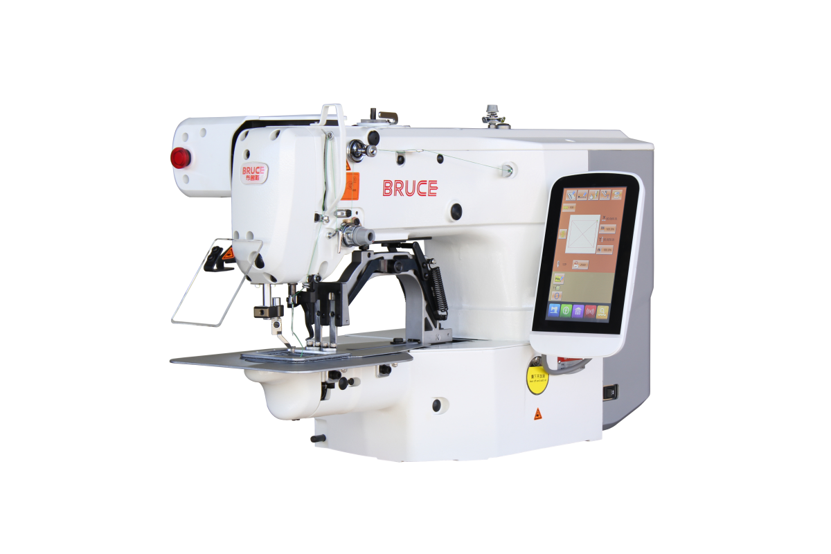 BRUCE BRC-T1906GH-D II електронна закріпочна машина з робочим